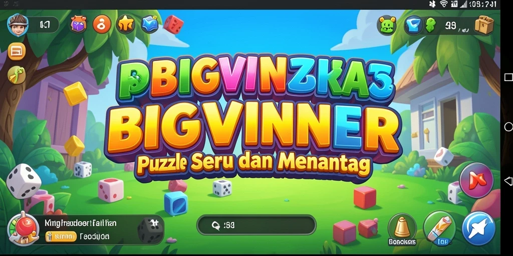 Gameplay menarik BIGWINNER dengan tantangan Puzzle yang seru.