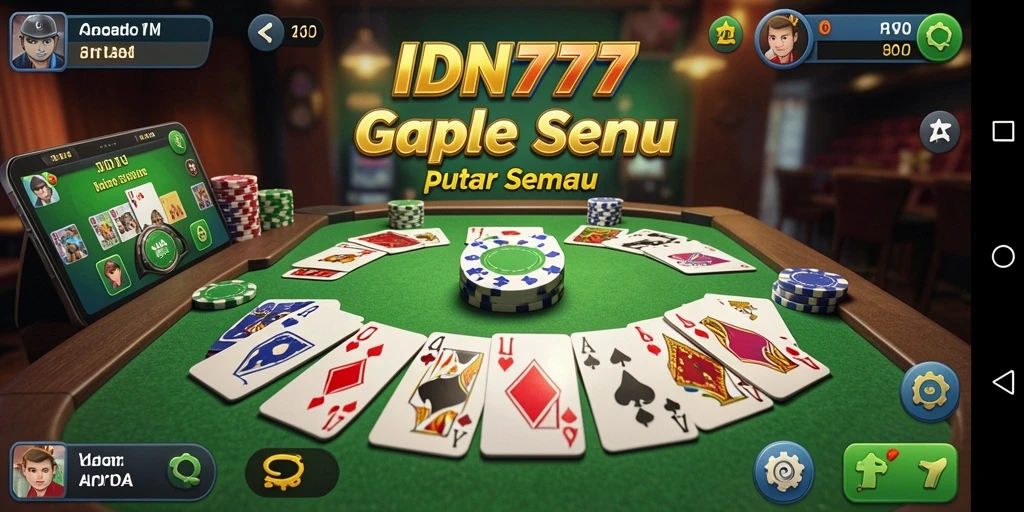 Tampilan gameplay menarik dan interaktif dari IDN777.