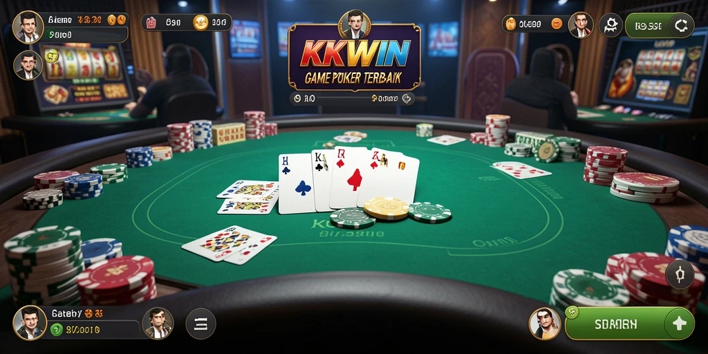 Tampilan gameplay KKWIN yang menarik dan mendebarkan.