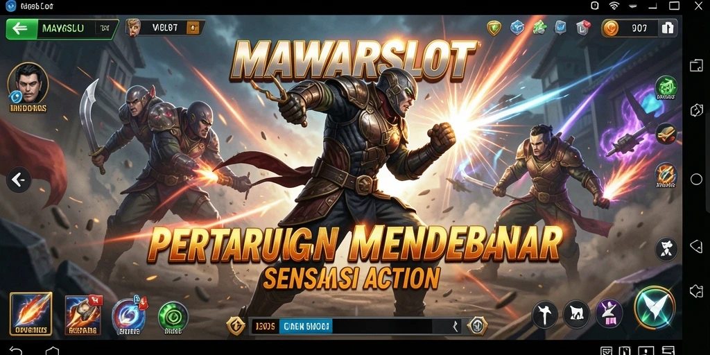 Tampilan gameplay Action yang seru dan penuh adrenalin.