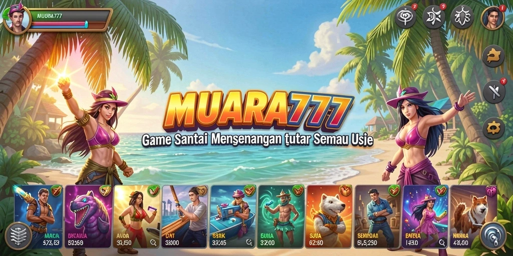 Tampilan menarik dari gameplay MUARA777 dengan karakter dan tantangan seru.