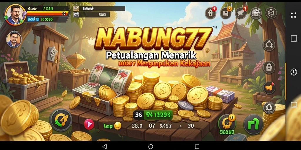 Gameplay seru NABUNG77 yang penuh petualangan dan tantangan.