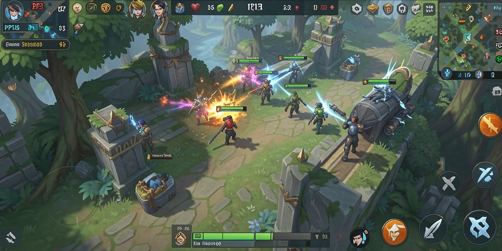Tampilan gameplay PP123 yang seru dan penuh strategi.
