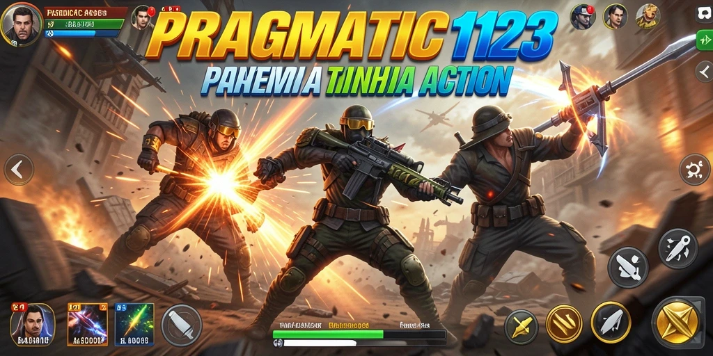 Tampilan mendebarkan dari aksi gameplay di PRAGMATIC123.