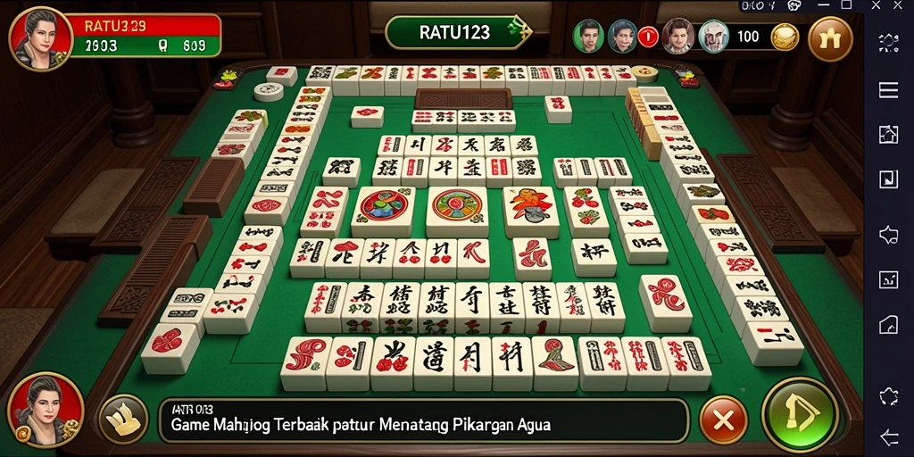 Screenshot gameplay menampilkan tantangan Mahjong yang seru dan menarik.