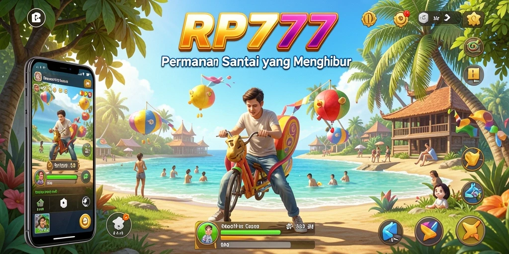 Tampilan gameplay menarik dari RP777 yang memikat.