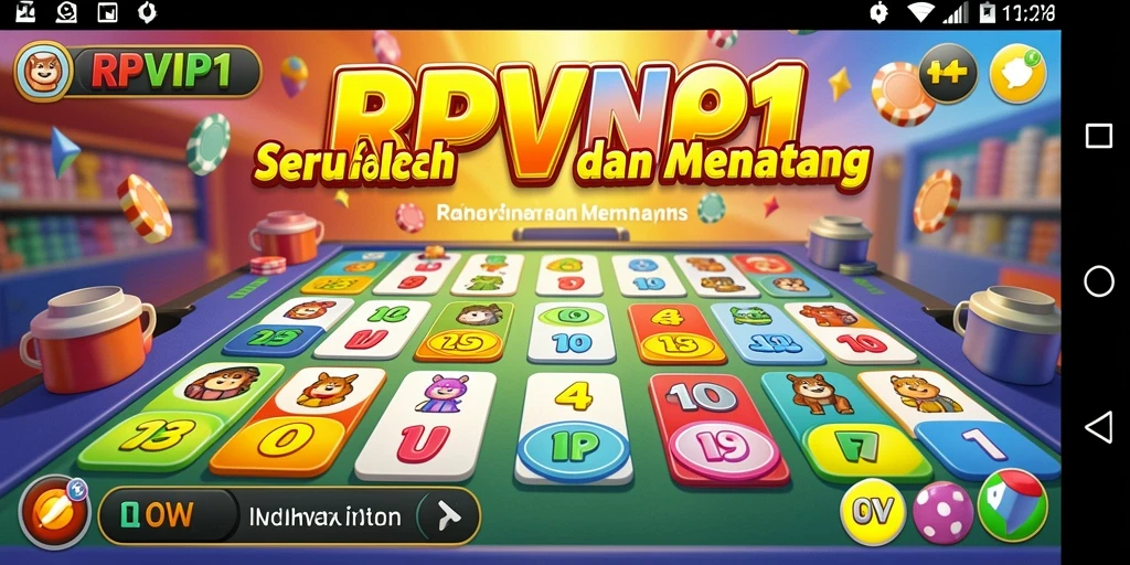 Tampilan menarik saat bermain Bingo penuh tantangan di RPVIP1.