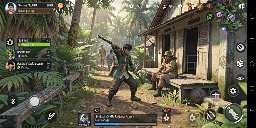 Tampilan gameplay menarik dari <strong>SL999</strong> yang penuh warna dan interaksi.