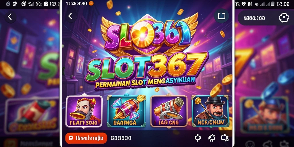 Tampilan menarik dari SLOT367 dengan gameplay slot yang mengasyikkan.
