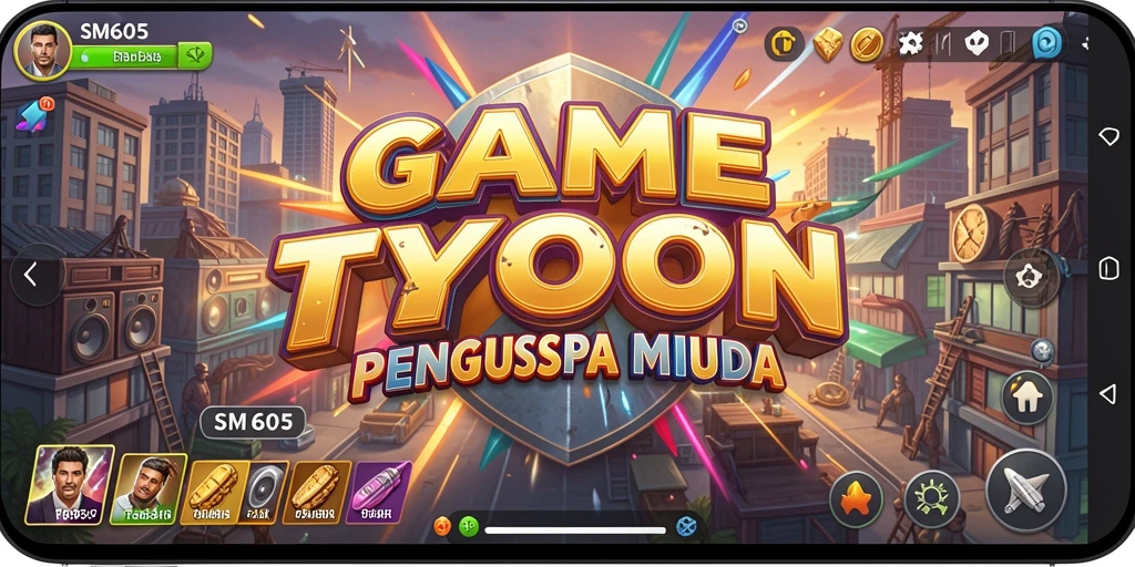 Tampilan gameplay Tycoon yang menarik dan interaktif.