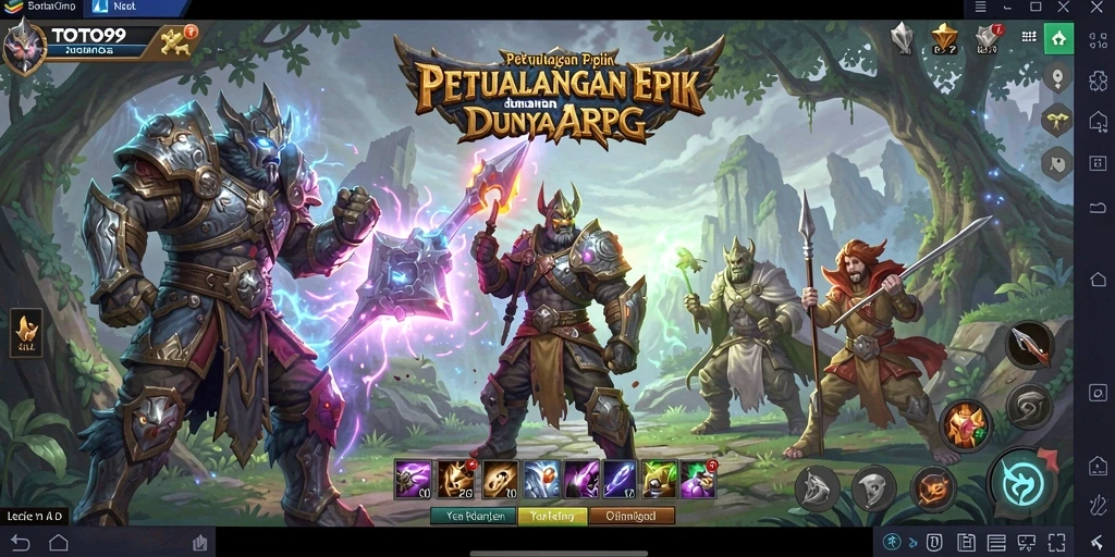 Tangkapan layar gameplay menampilkan pertarungan mendebarkan dan lingkungan fantastis.